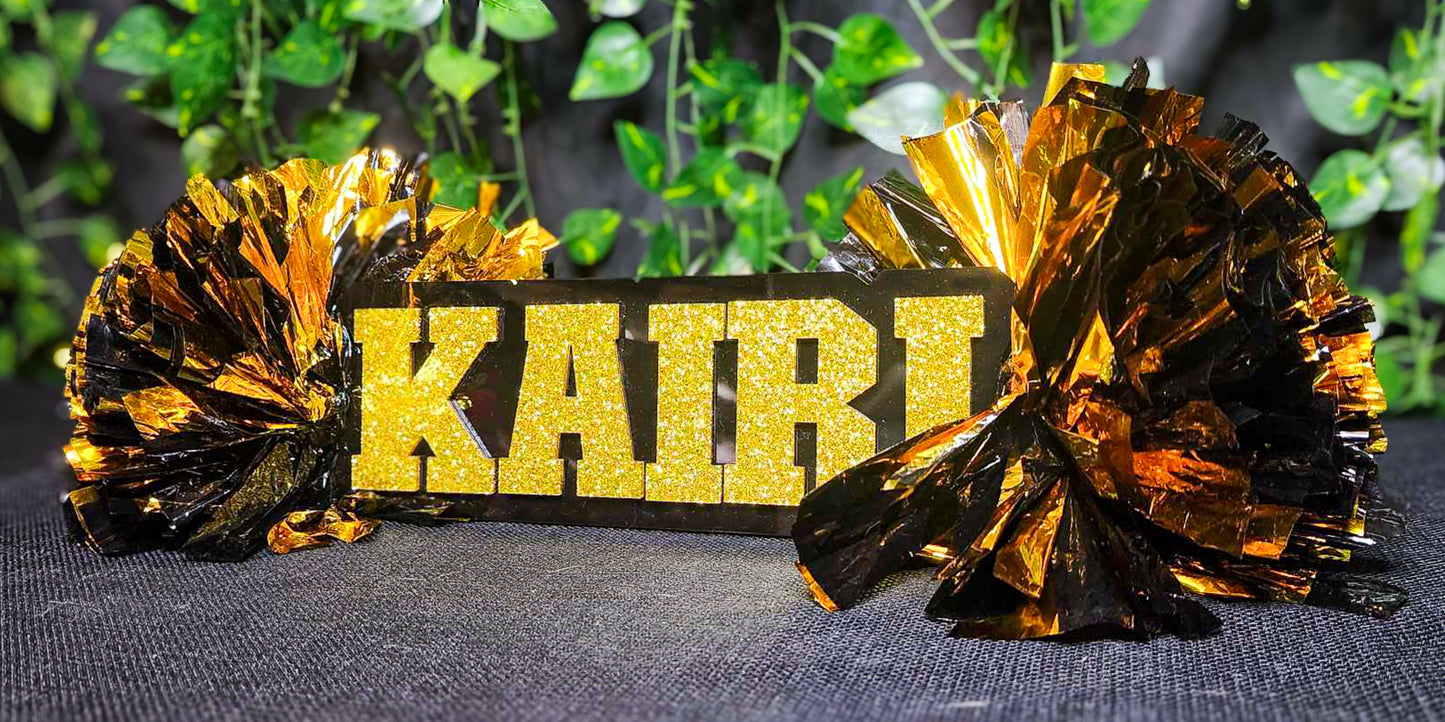 Custom Spirit Stick – Personalized Cheer & Team Spirit Sign