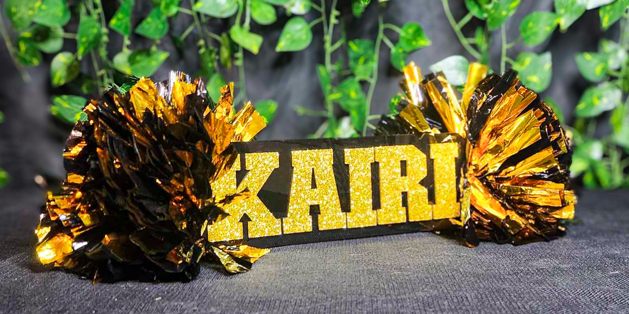 Custom Spirit Stick – Personalized Cheer & Team Spirit Sign