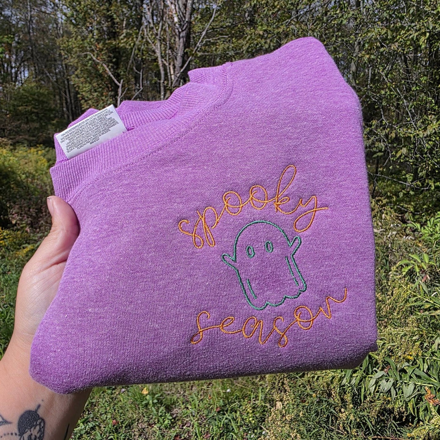 Little Spooky Season - Embroidered Shirt