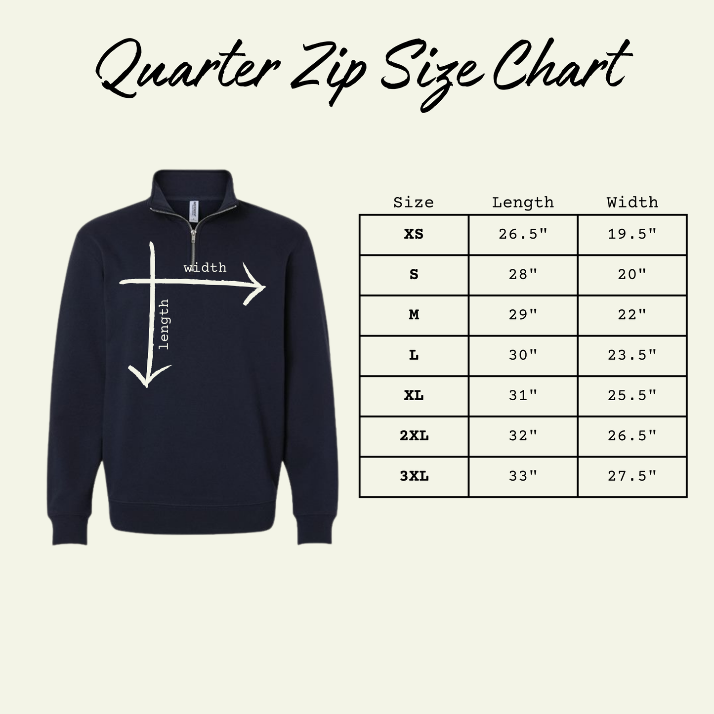 One More Chapter Embroidered Quarter Zip