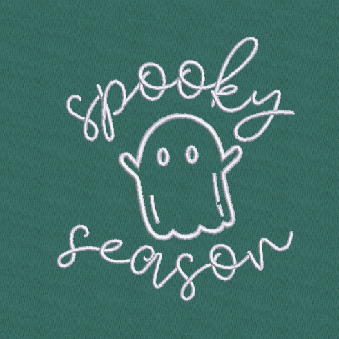 Little Spooky Season - Embroidered Shirt