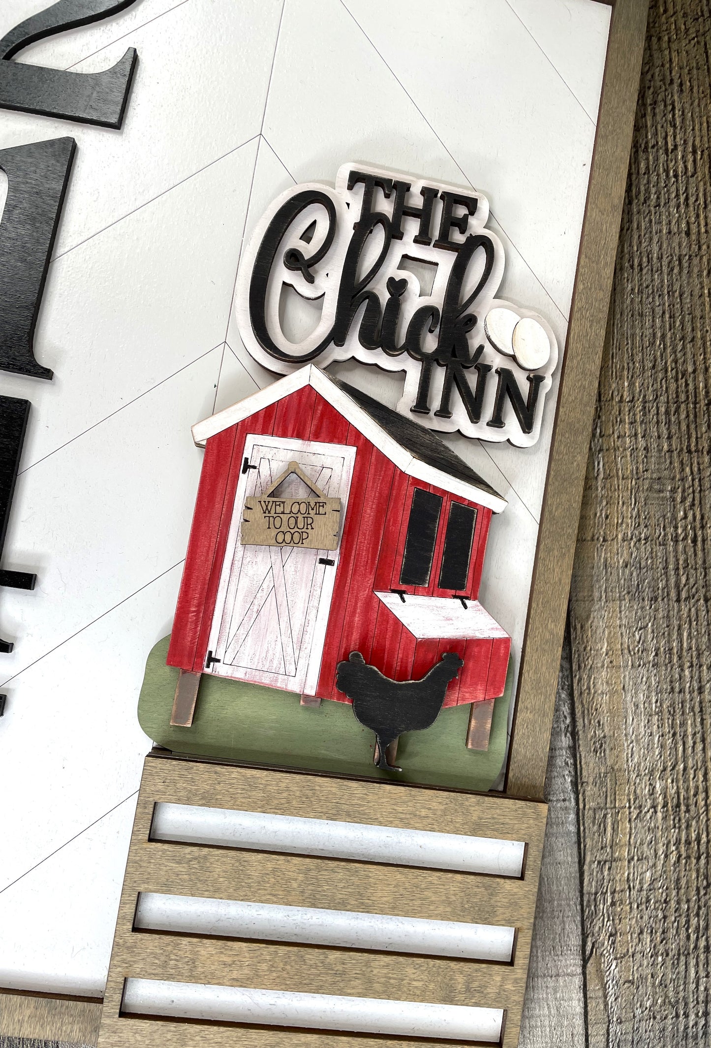 Chick Inn Address Plaque Add-On