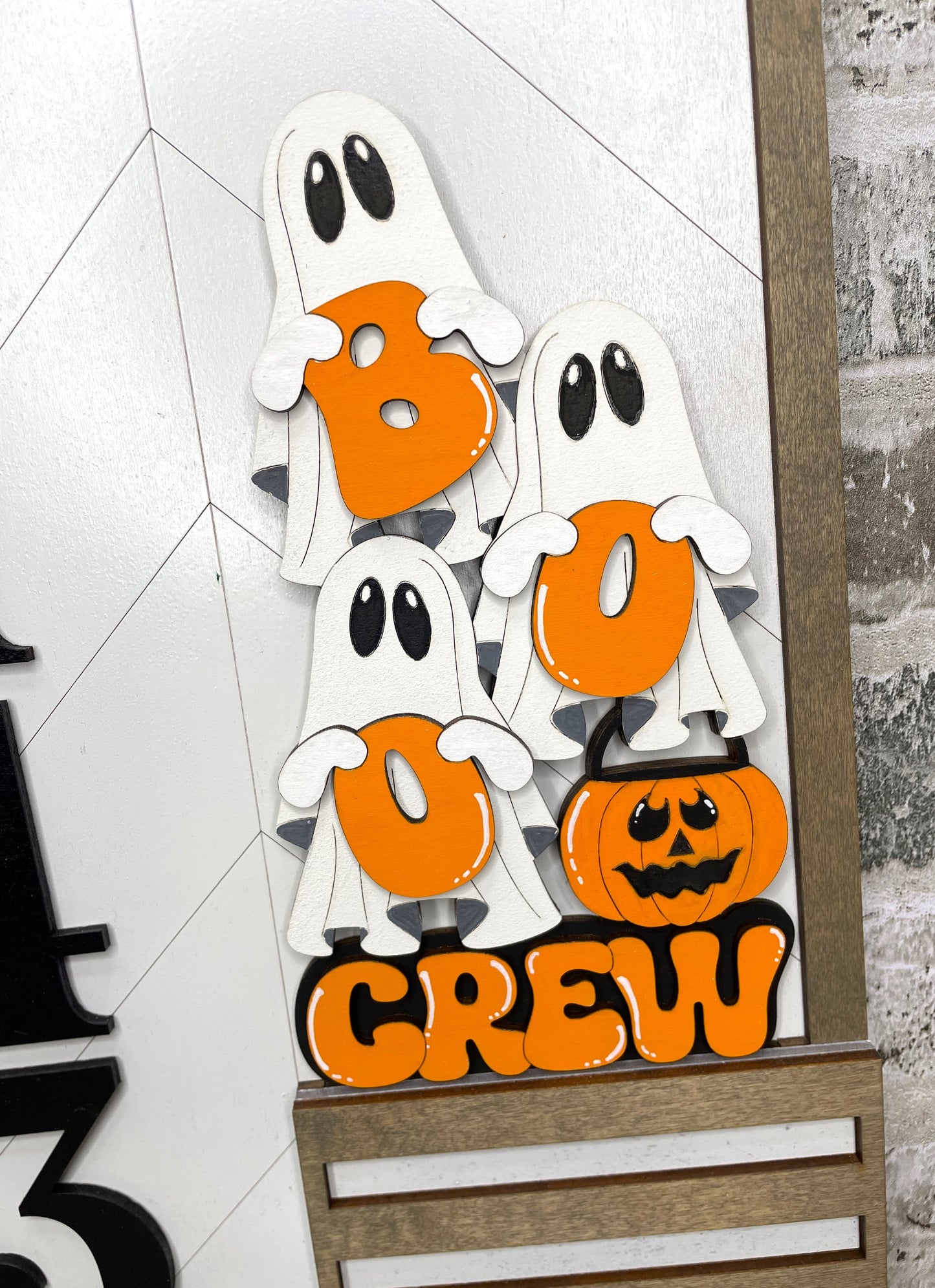 Boo Crew Address Plaque Add-On