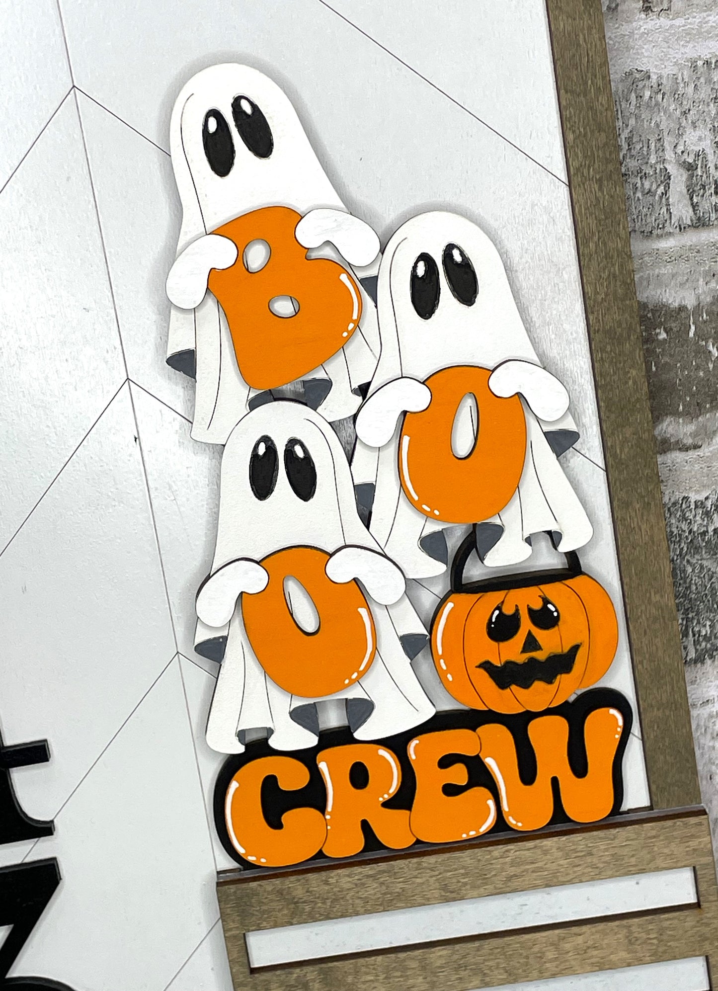 Boo Crew Address Plaque Add-On