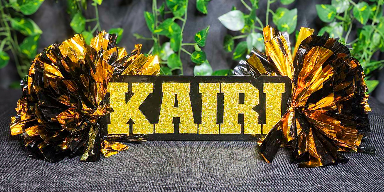 Custom Spirit Stick – Personalized Cheer & Team Spirit Sign