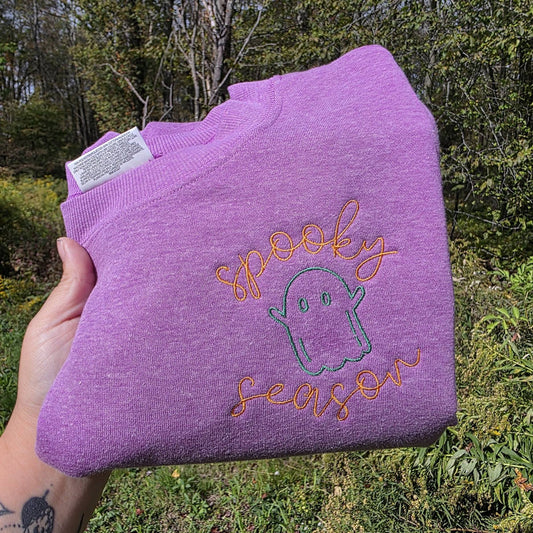 Little Spooky Season - Embroidered Shirt