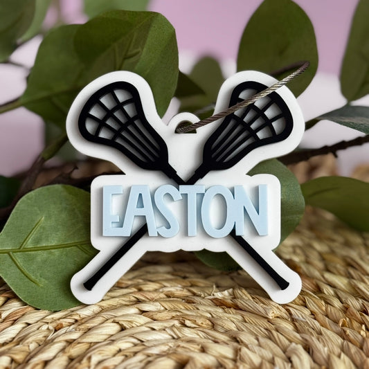 Lacrosse Bag Tag