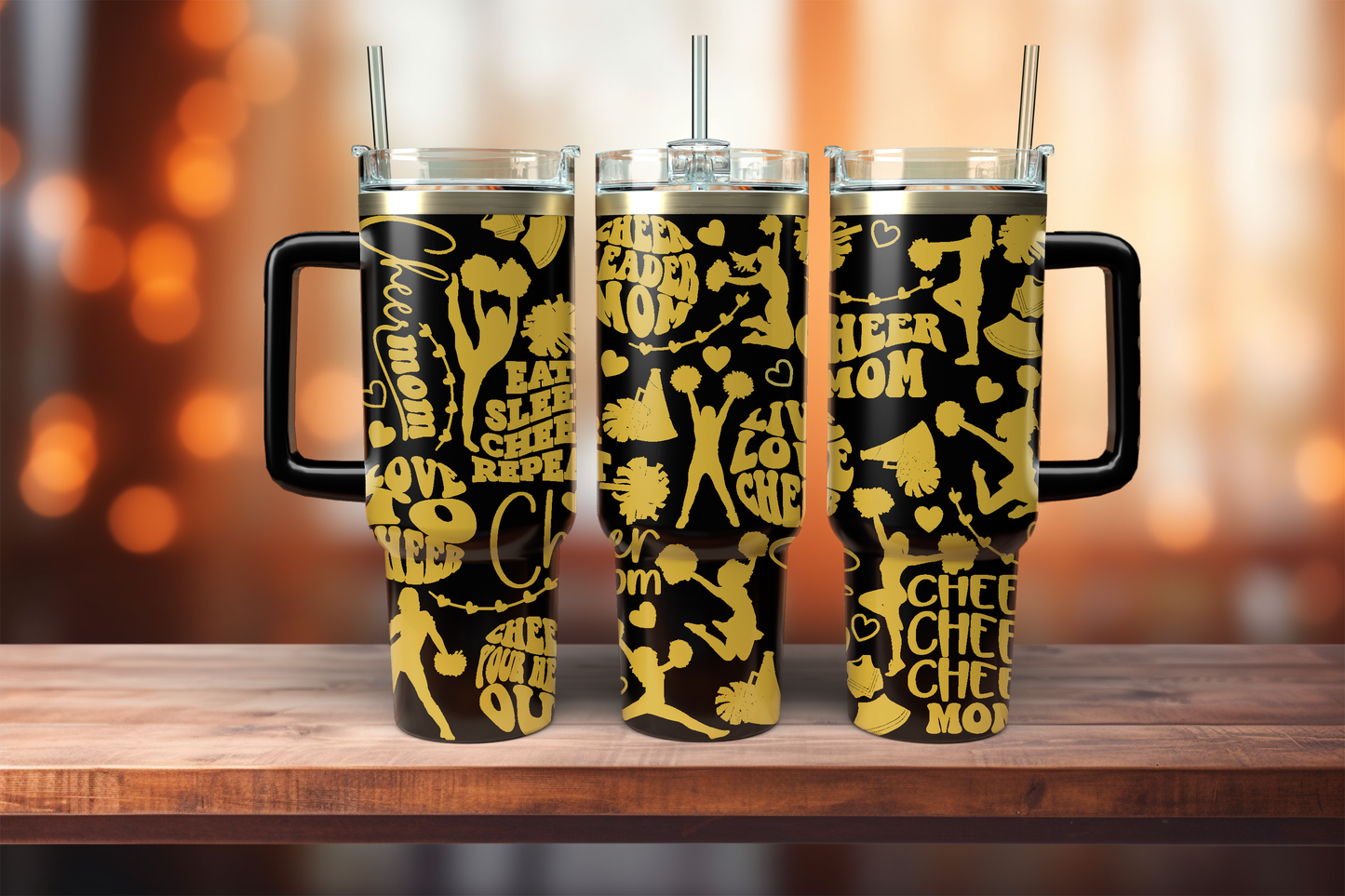 Cheer Mom 40oz Tumbler