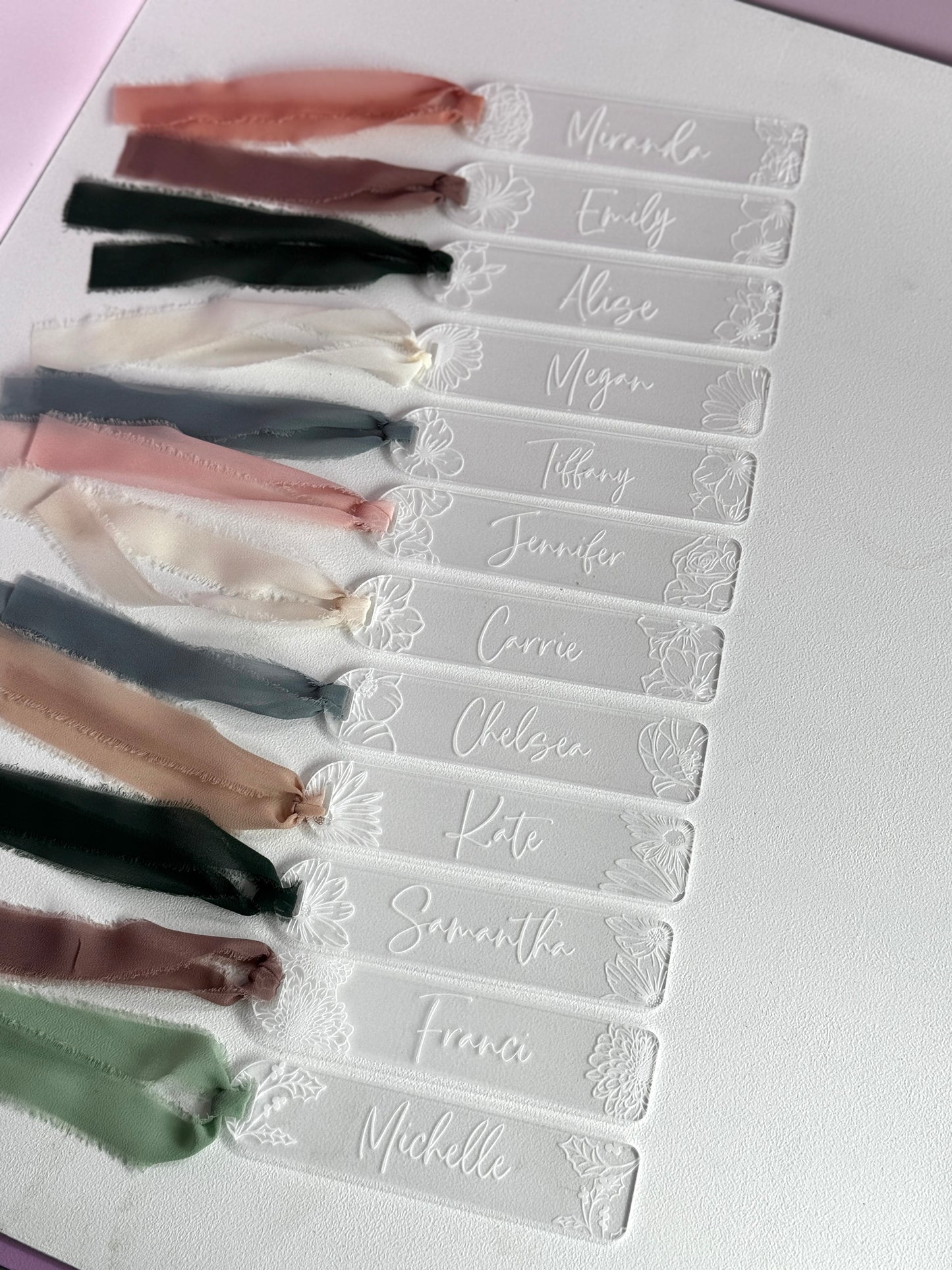 Birth Flower Bookmark