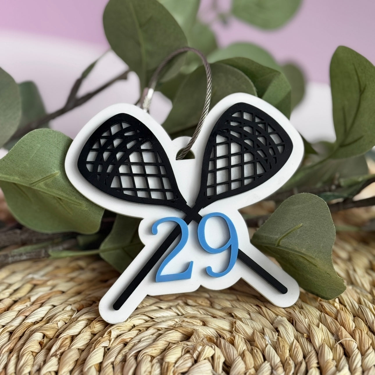 Goalie Lacrosse Bag Tags