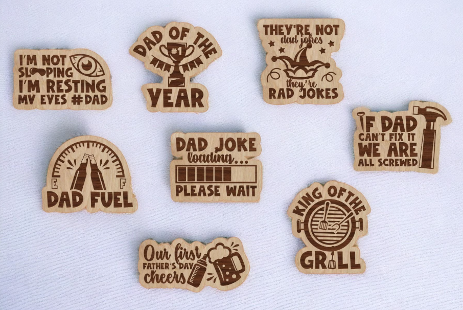 Father's Day Keychain/Magnet