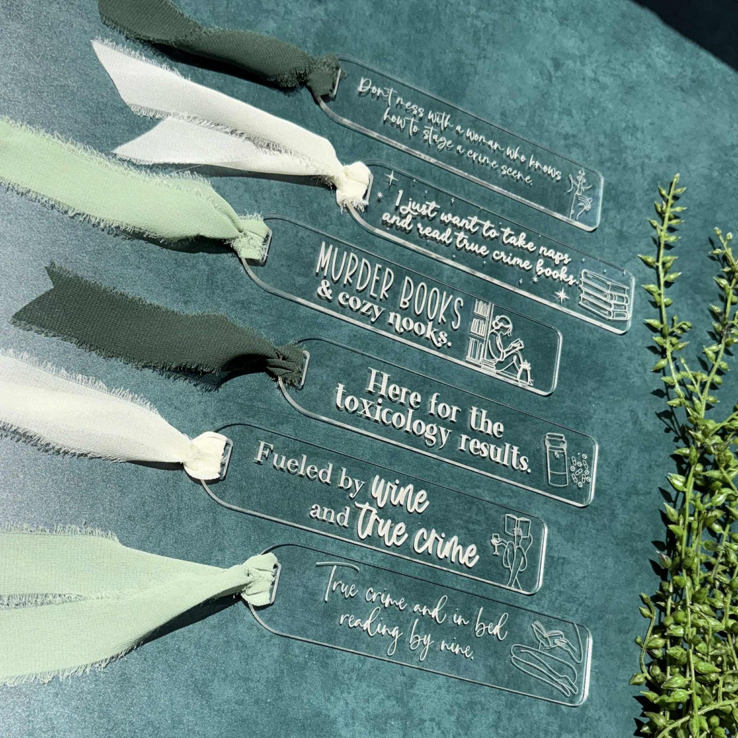 True Crime Bookmark
